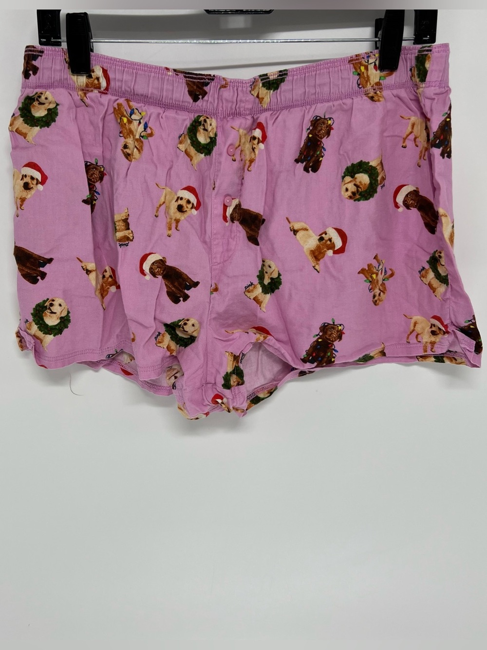 Pink Victoria’s Secret sleep shorts medium